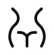 Genital blisters icon