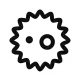 Painful sores icon